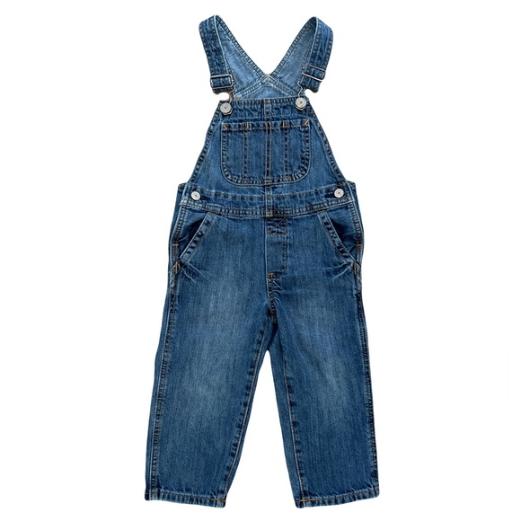 { Gap Denim Overalls } - Picture 1 of 3